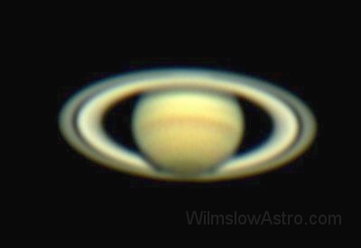 011222.jpg -    Object:   Saturn     Date:   December 22nd 2001     Instrument:   LX200 10" f/10     Camera:   Toucam     Exposure:        Filters:   None     Comments:     