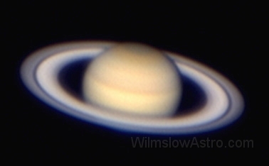 041219.jpg -    Object:   Saturn     Date:   December 19th 2004     Instrument:   C9.25 SCT @ f/20+     Camera:   Toucam     Exposure:   600 frame video     Filters:   Baader IR Blocking     Comments:   Processed in Registax 3 and Photoshop. I'm a little disappointed with this one, the visual appearance this night was the best I have seen. Unfortunately I ran out of disk space on the laptop before I could capture another run with the ToUcam firmware modified to turn off in-camera sharpening.  