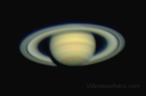 050325.jpg -    Object:   Saturn     Date:   March 25th 2005     Instrument:   C9.25 SCT     Camera:   Toucam     Exposure:        Filters:   Baader IR Blocking     Comments:     